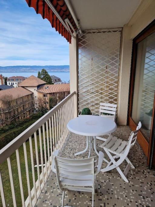 Au Beau Voyage A 2 Pas Des Thermes Thonon-les-Bains Extérieur photo