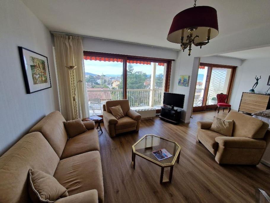 Au Beau Voyage A 2 Pas Des Thermes Thonon-les-Bains Extérieur photo